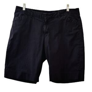 Gap Black Mid-Rise Utility Shorts Size 12